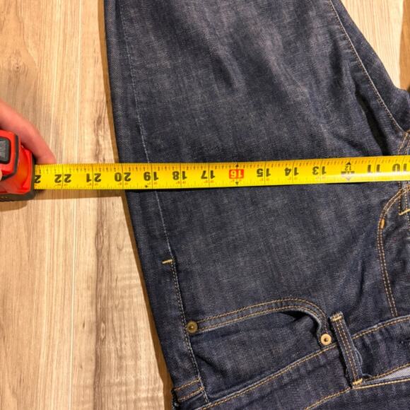 7 For All Mankind Anniversary Nic Nac 109 Stretch Low-Rise Stretch Flare - 32 - Picture 7 of 13